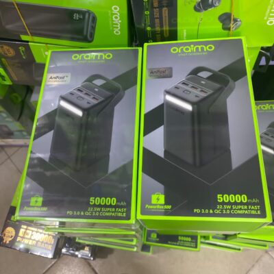 Oriamo 50,000Mah 22.W Superfast Charging portable power box powerbank